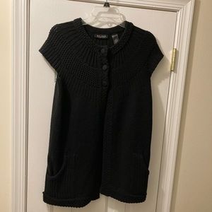 Black long sweater size Medium
